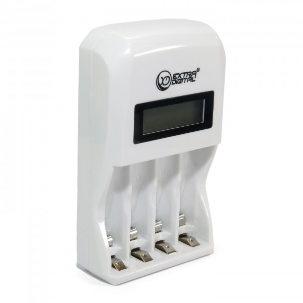 Зарядний пристрій AA/AAA EXTRADIGITAL BC180 + 4 AA 2800 mAh Extradigital
